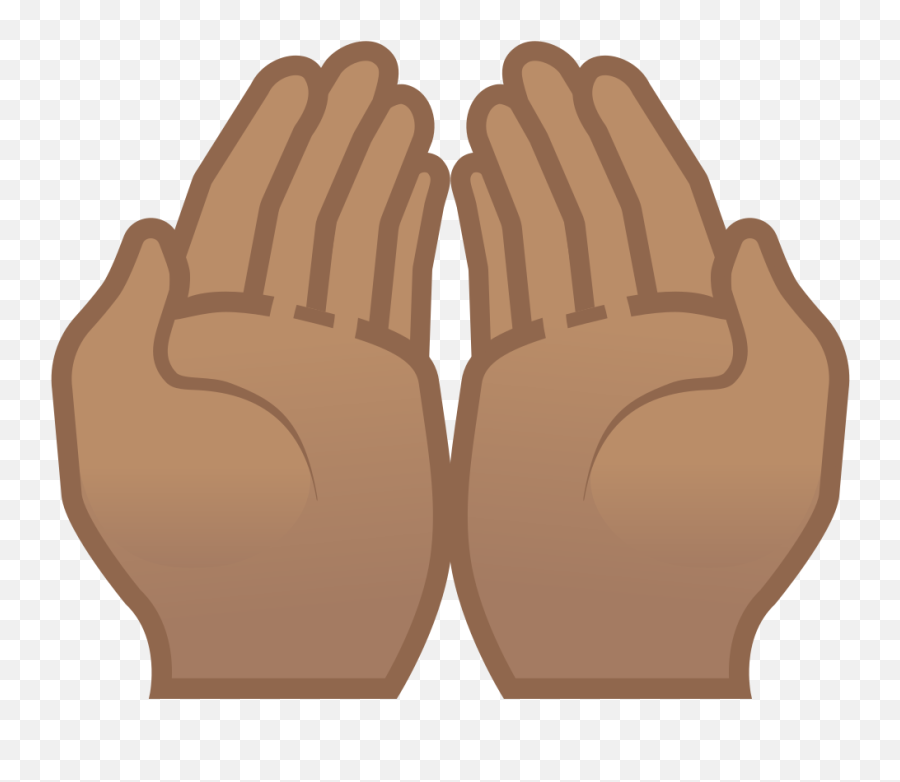 Palms Up Together Medium Skin Tone Icon - Dua Hands Icon Png Emoji,Hand Palm Emoji