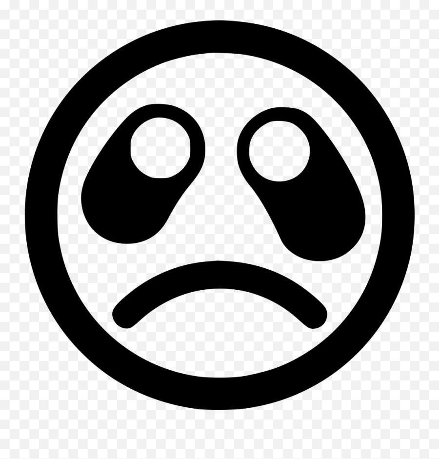 Crying Sad Emoticon Svg Png Icon Free Download - Action Game Icon Png Emoji,Crying Emoticon