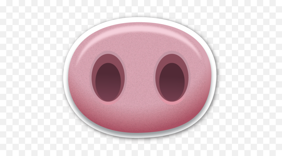 Pig Nose - Pig Nose Clip Art Emoji,Snorting Emoji