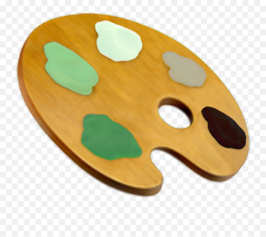 Aromantic Paint Palette Credit Isnt Needed But - Wood Emoji,Footprint Emoji