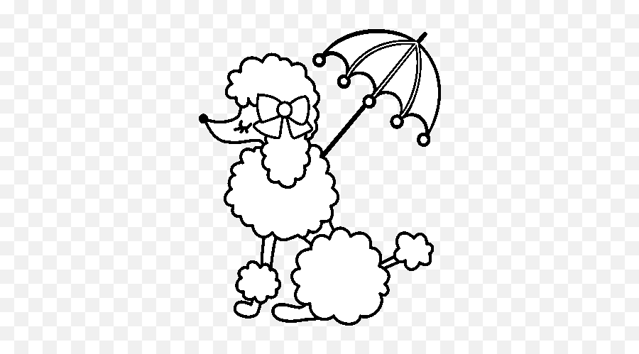 Blanket Vector Coloring Page Picture 962491 Poodle Svg - Poodle Coloring Pages Emoji,Emoji Color Pages