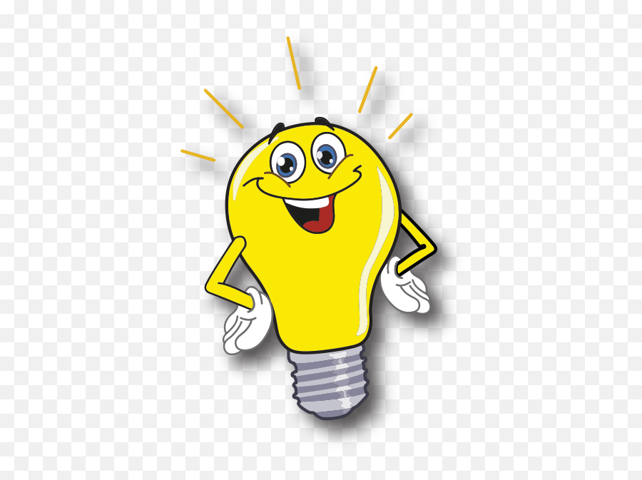 Quality Used Cars - Cartoon Light Bulb Emoji,Waving Emoticon