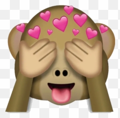 Emoji Stickers For WhatsApp - Monkey Covering Eyes