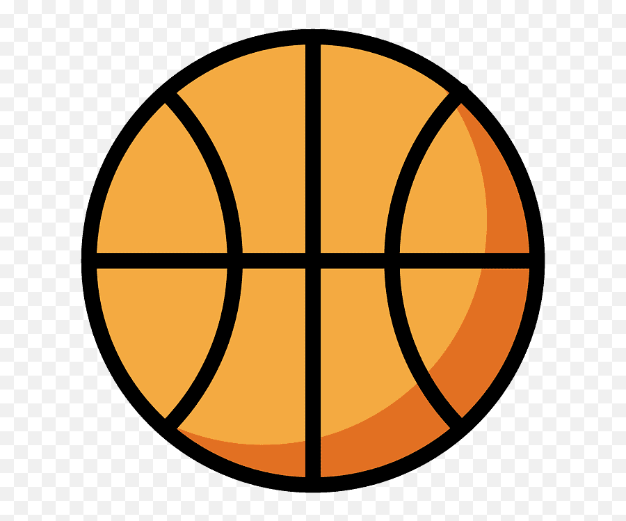 Basketball Emoji Clipart - Clipart Basketball,Basketball Emoji Transparent