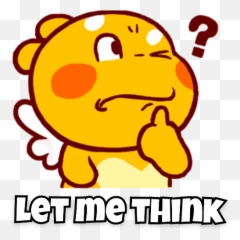 QooBee agapi Facebook - Doubt Gif Emoji