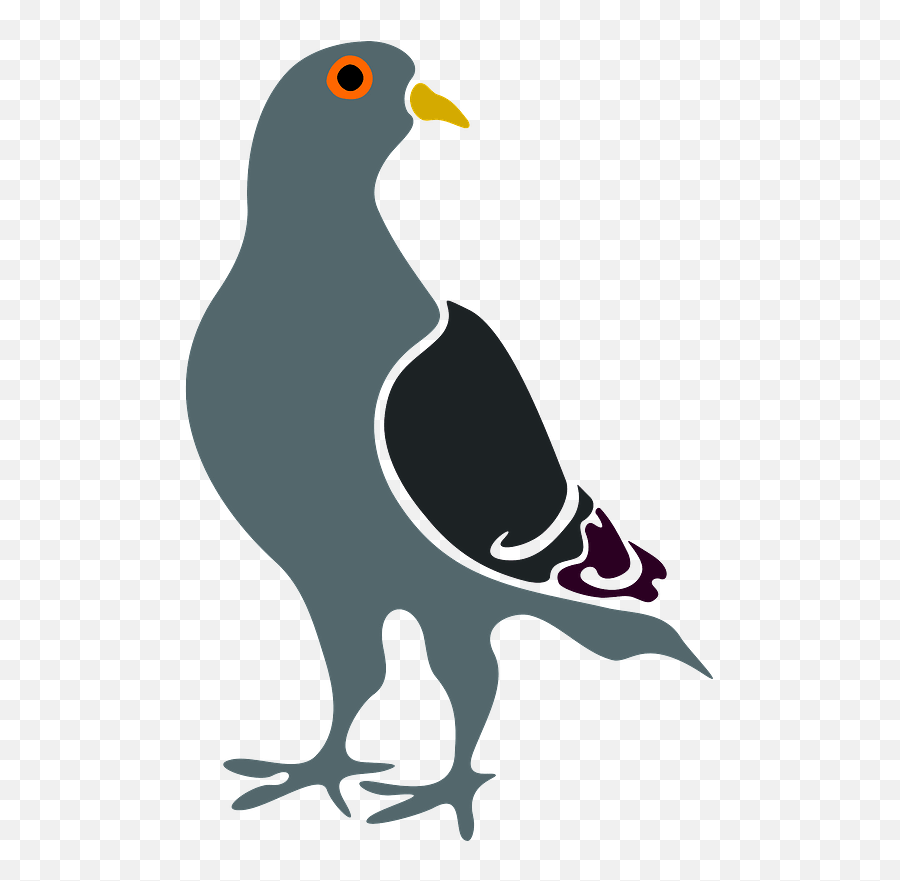 Pigeon Clipart - Pigeon Vector Emoji,Pigeon Emoji