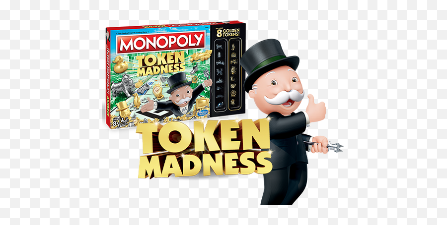 Monopoly - Token Madness Hasbro Monopoly Token Madness Emoji,Racecar Emoji