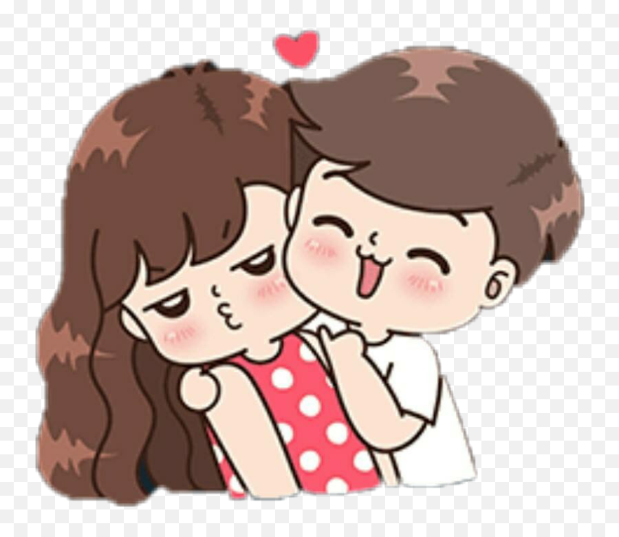 Download Parejas Sticker - Boobib Cute Couple Stickers Boobib Cute Couples For Boy Emoji,Tsundere Emoji