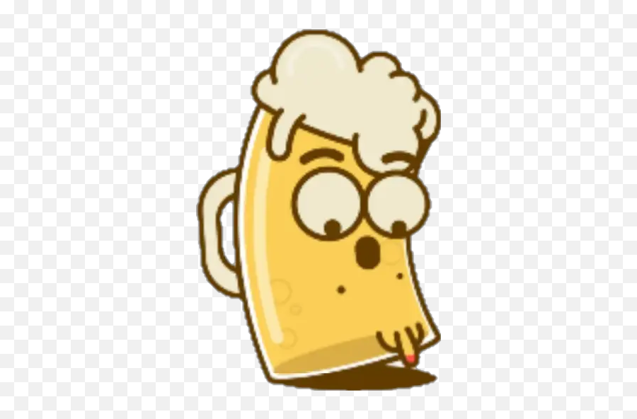 Beer Mugs Stickers For Whatsapp - Happy Emoji,Beer Emoji Facebook