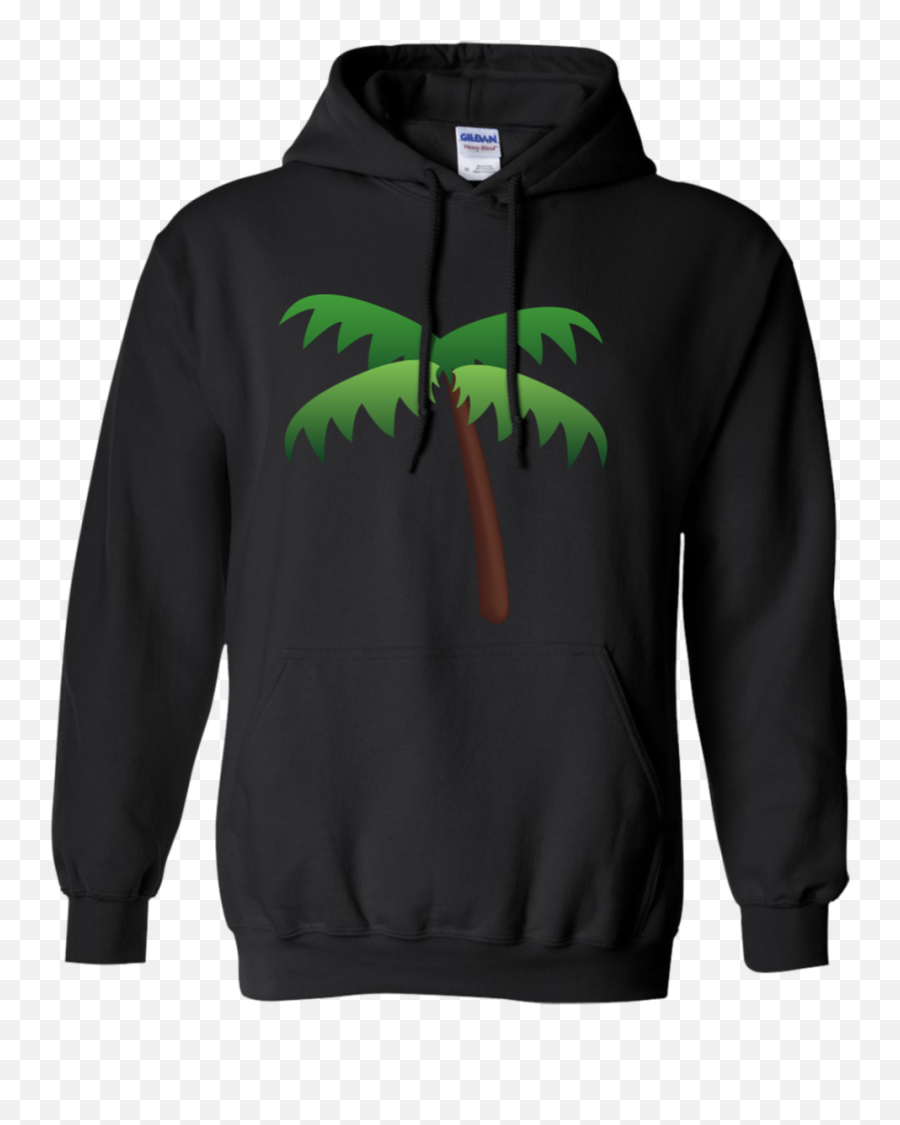 Download Palm Tree Emoji G185 Gildan Pullover Hoodie 8 Oz - Still Woozy T Shirt,Palm Tree Emoji Png