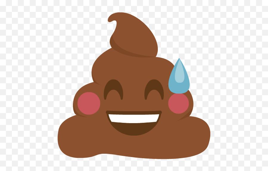 Cute Animated Poop Emoji Stickers - Poop Emoji Rolling Eyes,Aesthetic Emojis