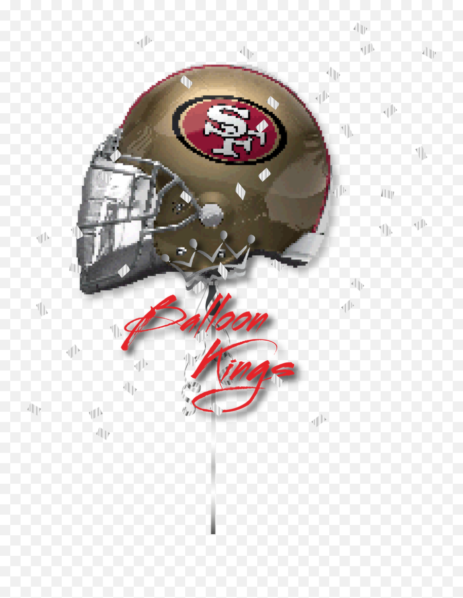 49ers Helmet - Helmet Transparent San Francisco 49ers Logo Emoji,Bane Emoji