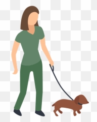 Free Cliparts Png - Walking A Dog Transparent Emoji,Man Chicken Leg Emoji