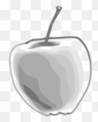 Gray Apple - Emoji