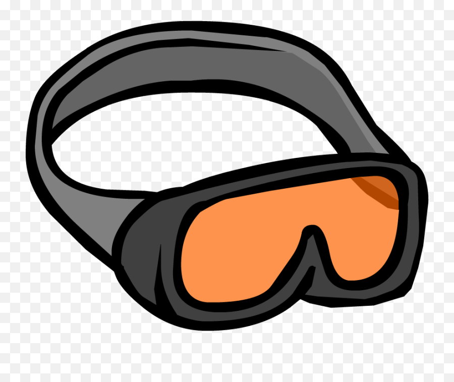 Diving Clipart Goggles - Transparent Safety Goggle Clip Art Emoji,Ski Glasses Emoji