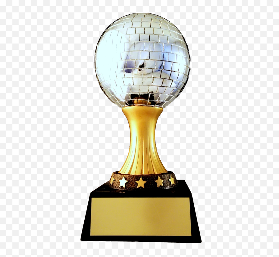 Mirror Ball Resin Trophy - Trophy Emoji,Disco Ball Emoji