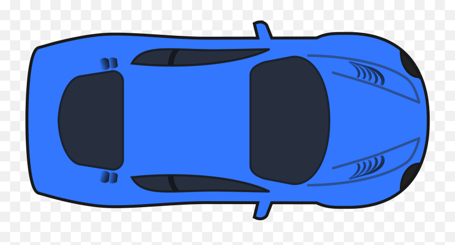 Race Car Top Down Clipart - Car Top Down View Clipart Emoji,Race Car Emoji