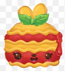 Lasagna Drawing Kawaii Transparent - Num Noms Emoji