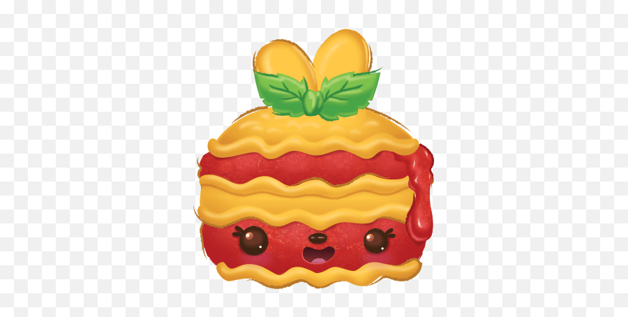 Lasagna Drawing Kawaii Transparent - Num Noms Lasagna Emoji,Lasagna Emoji