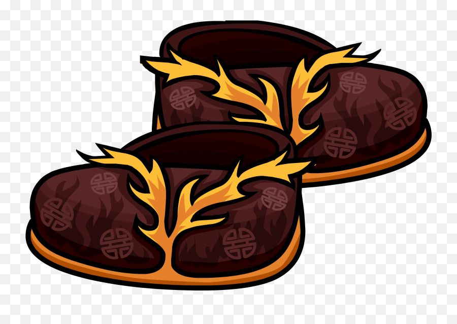 Flame Sandals Club Penguin Wiki Fandom - Club Penguin Card Jitsu Fire Emoji,Flame Emojis