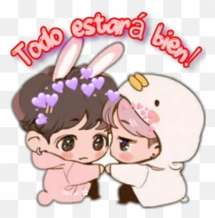 Super cute Stickers For WhatsApp - Cute Jikook Emoji