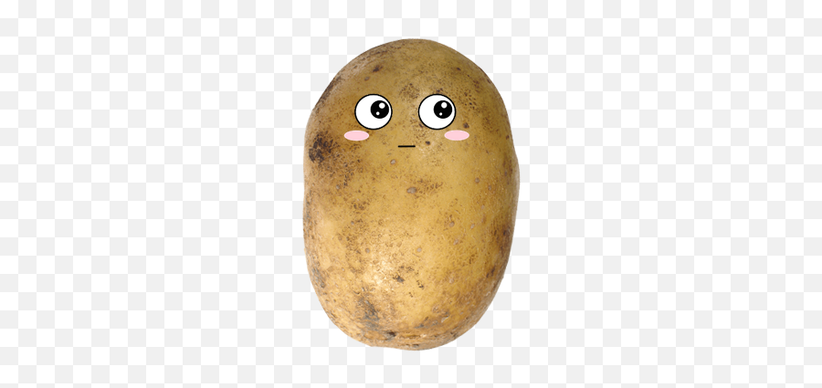 Kawaii Potato Emoji - Potato Emoji,Potato Emoji