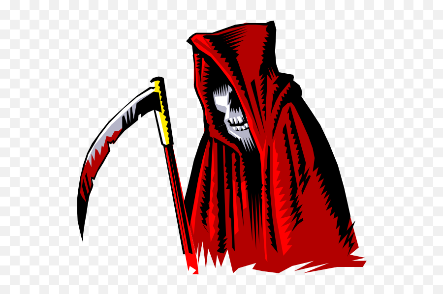 Red Grim Reaper - Red Grim Reaper Png Emoji,Grim Reaper Emoji