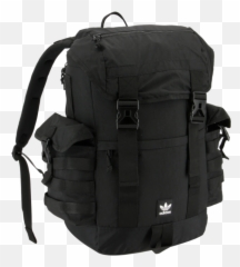 adidas Originals Urban Utility III Black School Laptop Travel Backpack Bag - Emoji