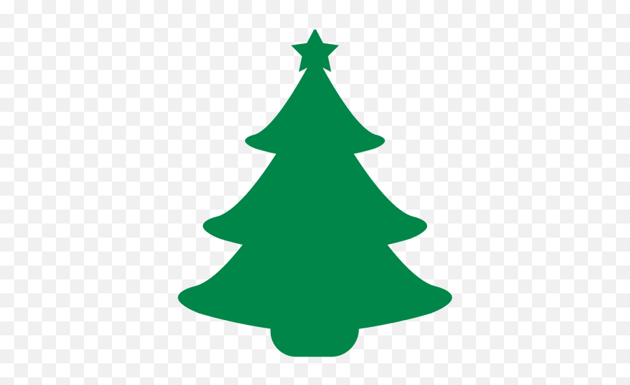 Green Flat Christmas Tree - Transparent Png U0026 Svg Vector File Aquarium Of Canada Emoji,Christmas Tree Emoji Png