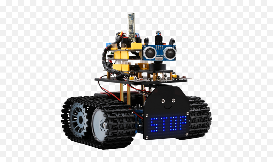 Ks0428 Keyestudio Mini Tank Robot V2 - Keyestudio Mini Tank Robot Emoji,Robot Emoticons