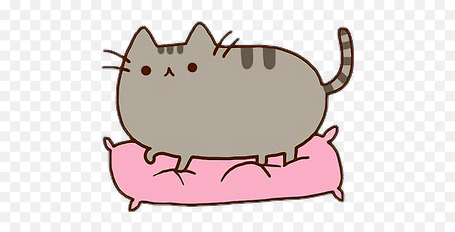 Pusheen Cat Cute Kawaii - Pusheen Cat In Bed Emoji,Pusheen The Cat Emoji