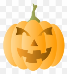Halloween Pumpkin Clipart - Emoji
