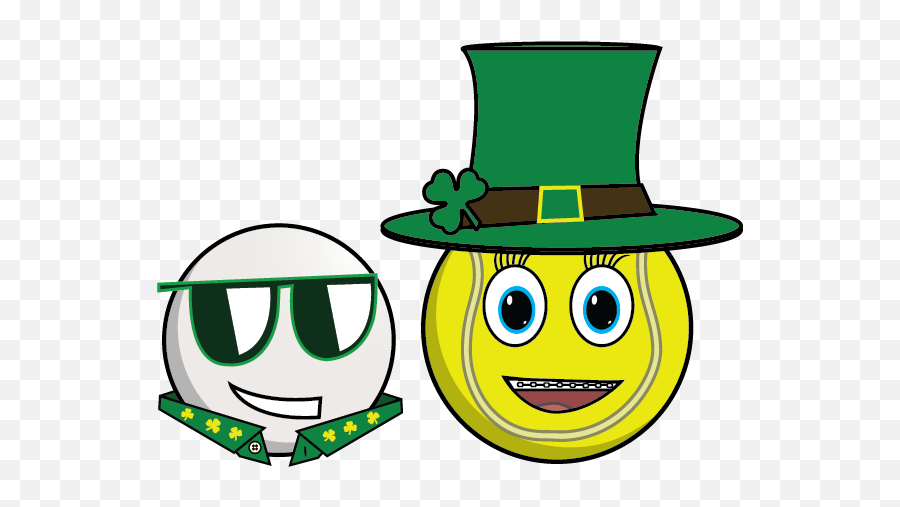 Apparel Gearketeers Play Emoji,St Patrick's Day Emoticons