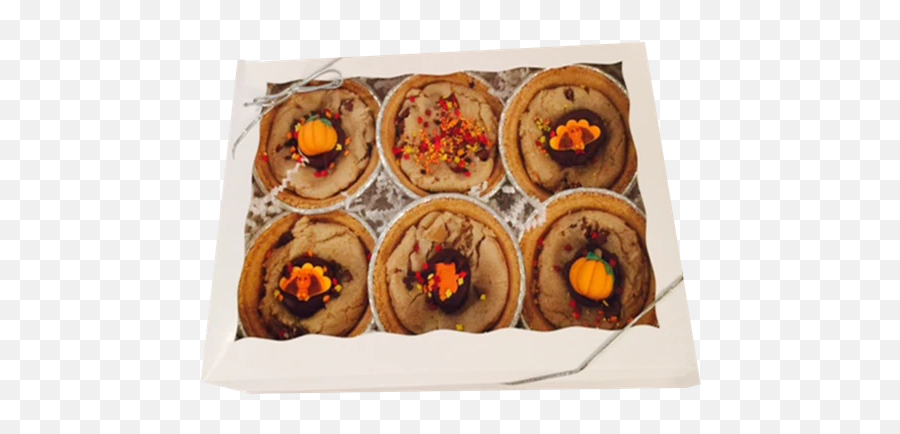 Chocolate Chip Thanksgiving Pies - Side Dish Emoji,Chocolate Chip Emoji