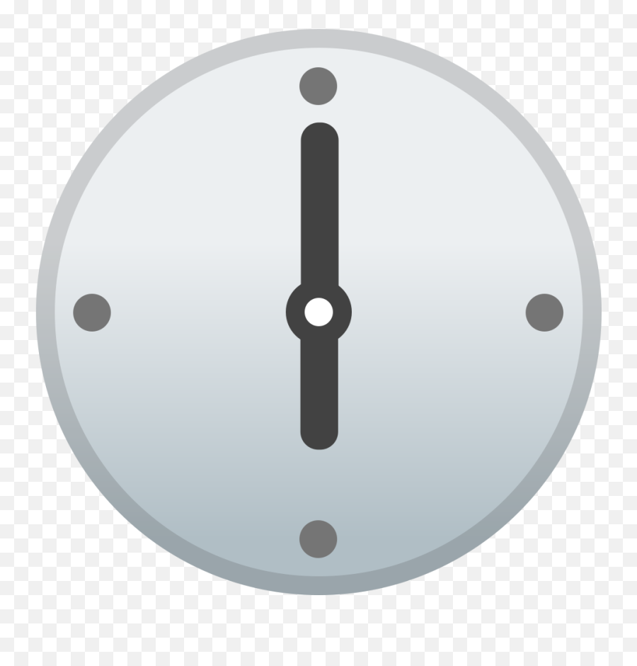 Six O Clock Icon - Icon Emoji,Emoji Old Man Clock