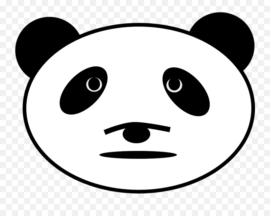 Free Panda Bear Panda Illustrations - Kepala Panda Cartoon Emoji,Kawaii Emoji
