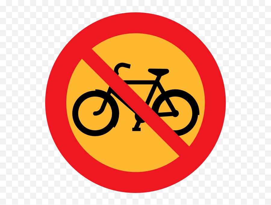 Clipart Circle Road Clipart Circle Road Transparent Free - Black Bike Clipart Png Emoji,No Entry Emoji
