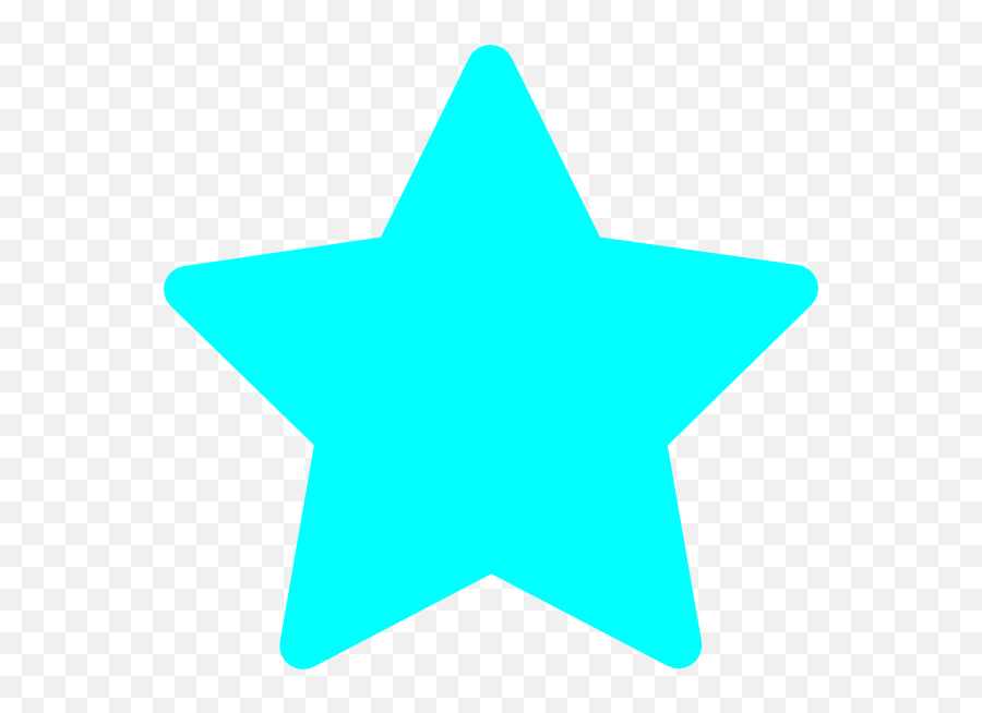 Clipart Stars Turquoise Transparent - Light Blue Star Clipart Emoji,Blue Star Emoji