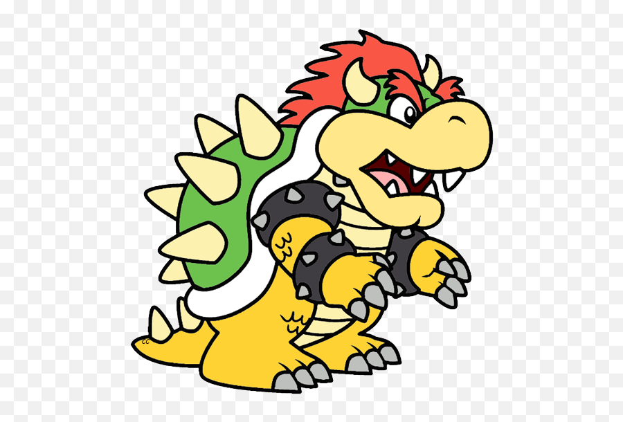 Super Mario Bros Clip Art - Cartoon Super Mario Bowser Emoji,Bowser Emoji