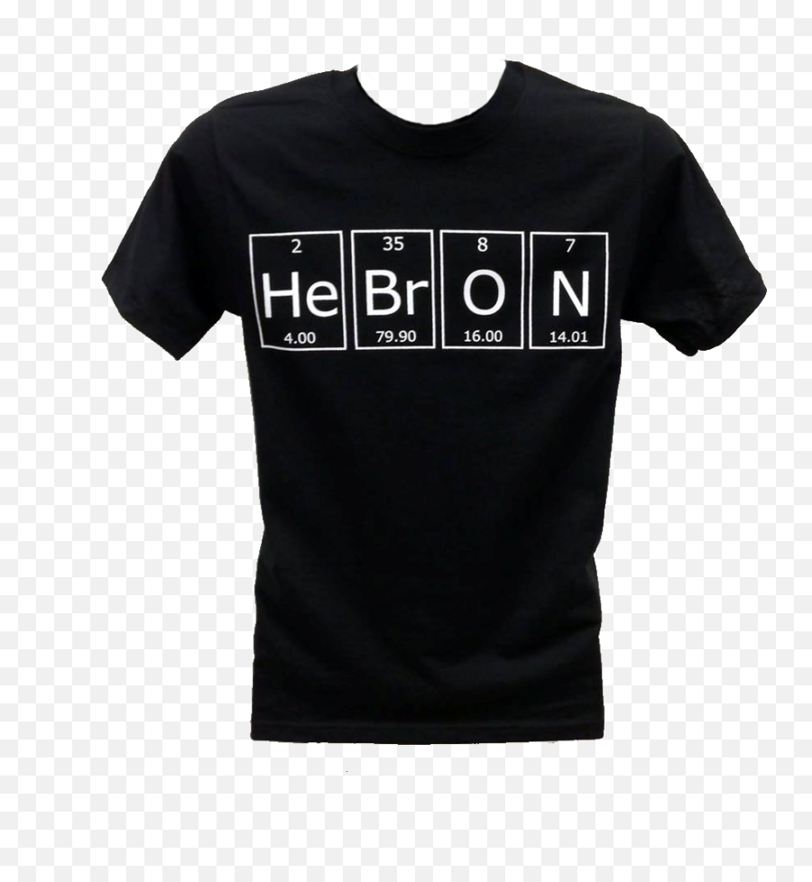 Hebron Chemistry Club Black T - Shirt Mens Tops Black Emoji,St Kitts Flag Emoji