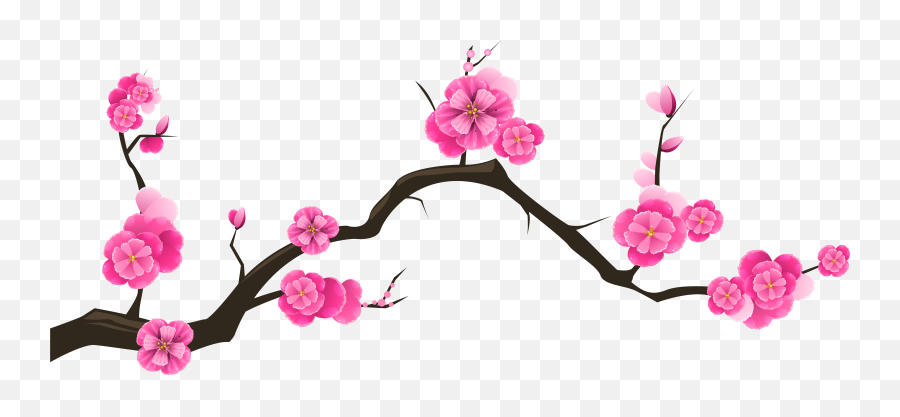 Cherry Blossom Clipart At Getdrawings Emoji,Cherry Blossom Emoji