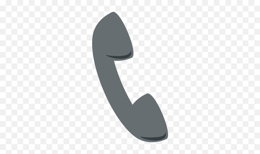 Left Hand Telephone Receiver Emoji High Definition Big - Dot,Emoji Meanings Of The Symbols