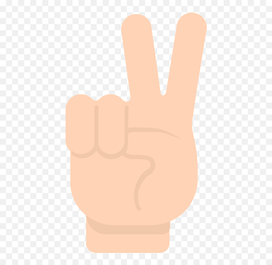 Victory Hand Emoji Clipart - Hand Emoji Black Background,Vulcan Salute Emoji