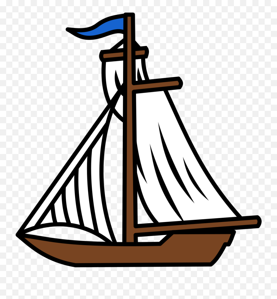 Sail Boat Png Svg Clip Art For Web - Download Clip Art Png Boats Clip Art Emoji,Boat Emoji Png