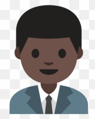 Emoji U1f468 1f3ff 200d 1f4bc - Worker