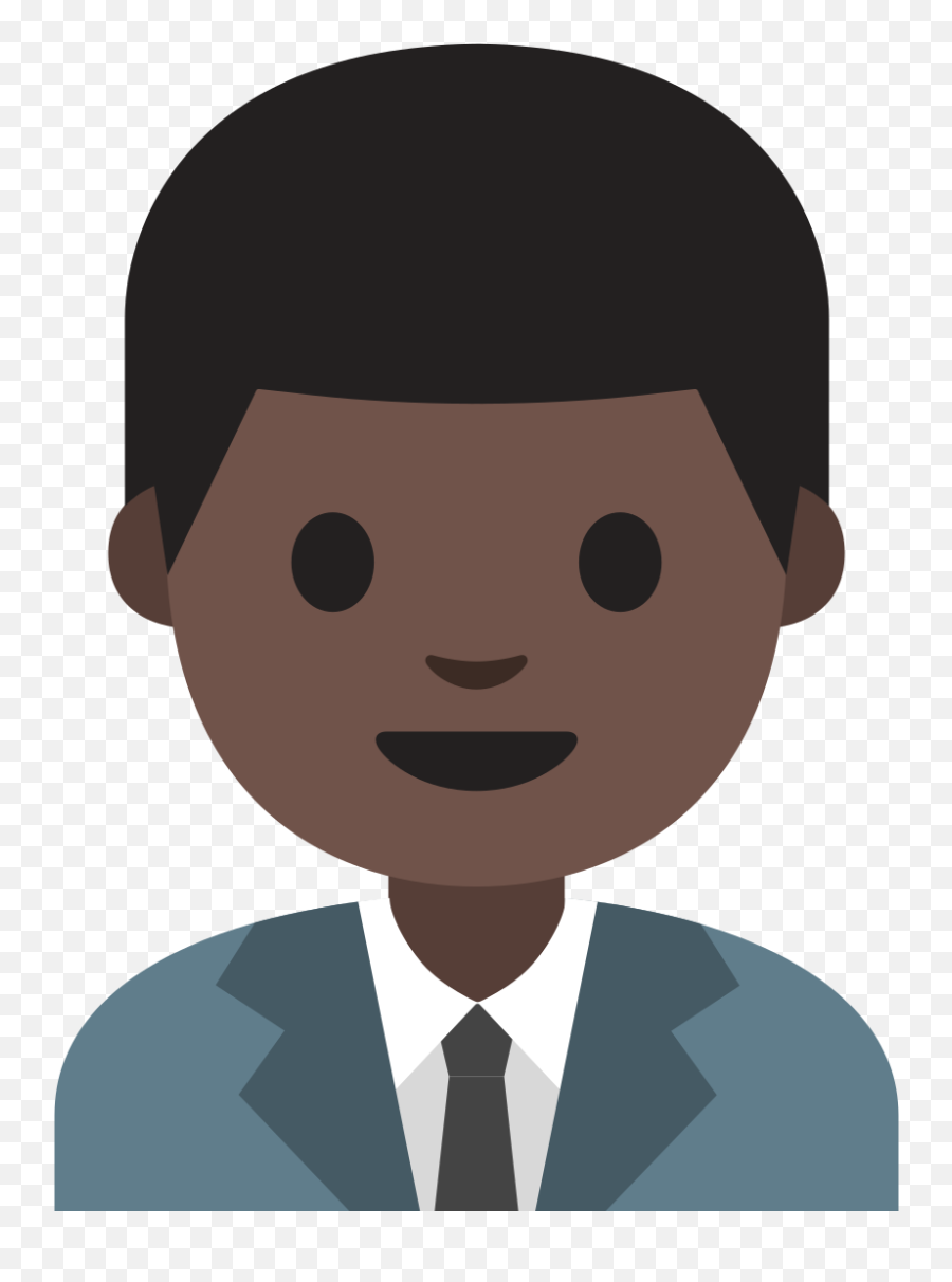 Emoji U1f468 1f3ff 200d 1f4bc - Worker,Emoji Wear