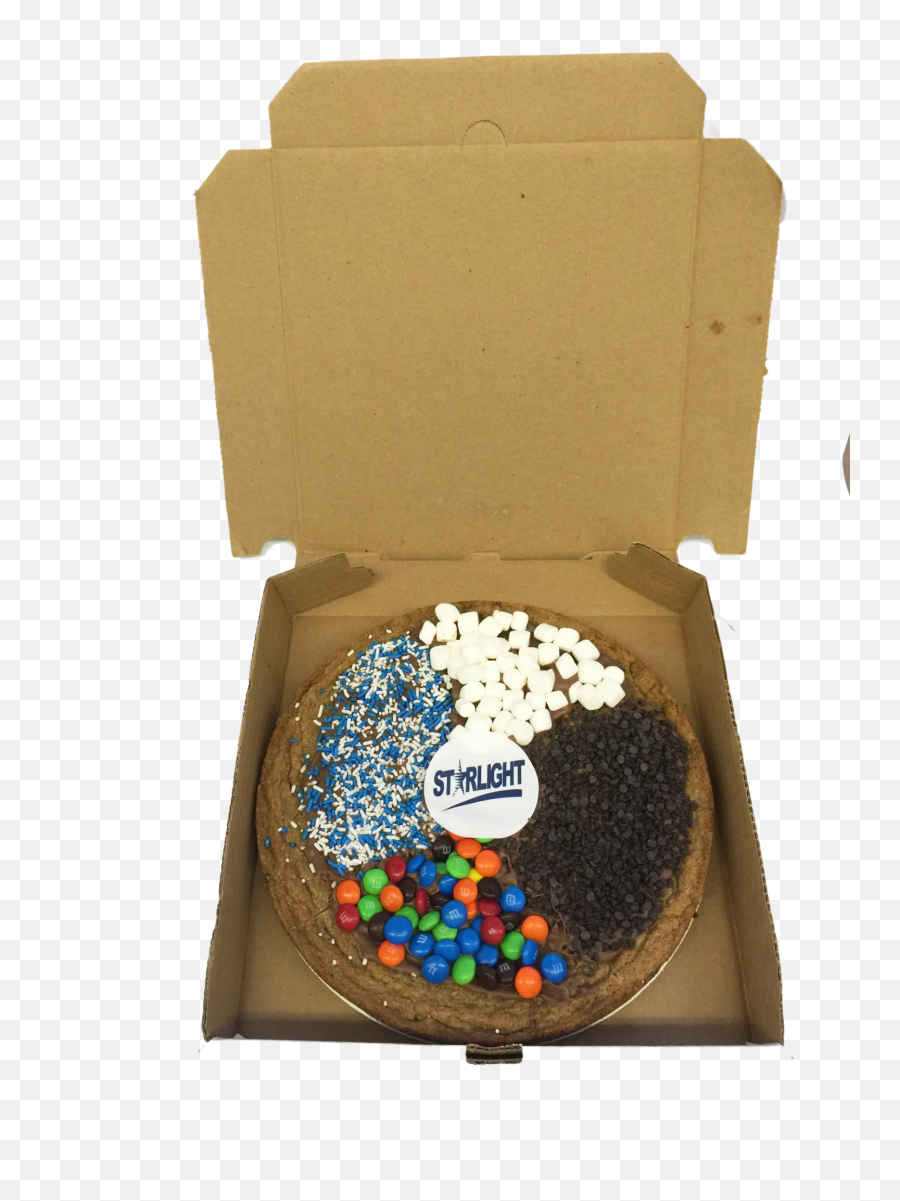 Cookie Cake With Logo And Fun Toppings - Rum Ball Emoji,Emoji Cookie Cake