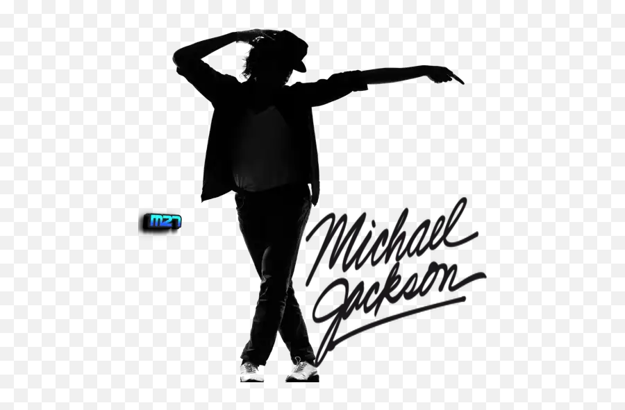 Michael Jackson Silhouette Stickers - Poster Emoji,Michael Jackson Emoji
