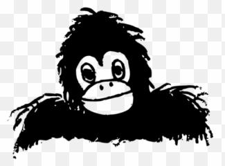 Gorilla Clip Binder Picture - Talking Simian Emoji