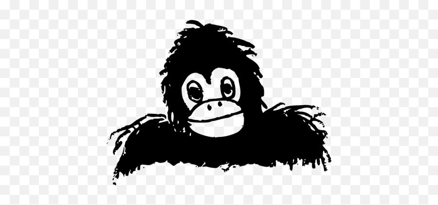 Gorilla Clip Binder Picture - Talking Simian Emoji,Emoji Binder